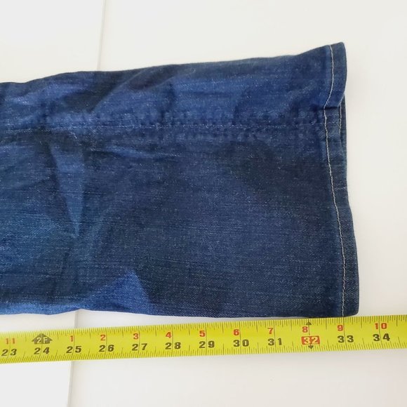 Hudson Jeans Classic Bootcut Flap Pocket Low Rise Blue 27 - Picture 12 of 12